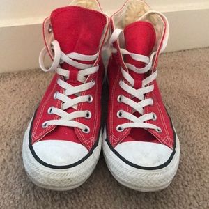 Red converse